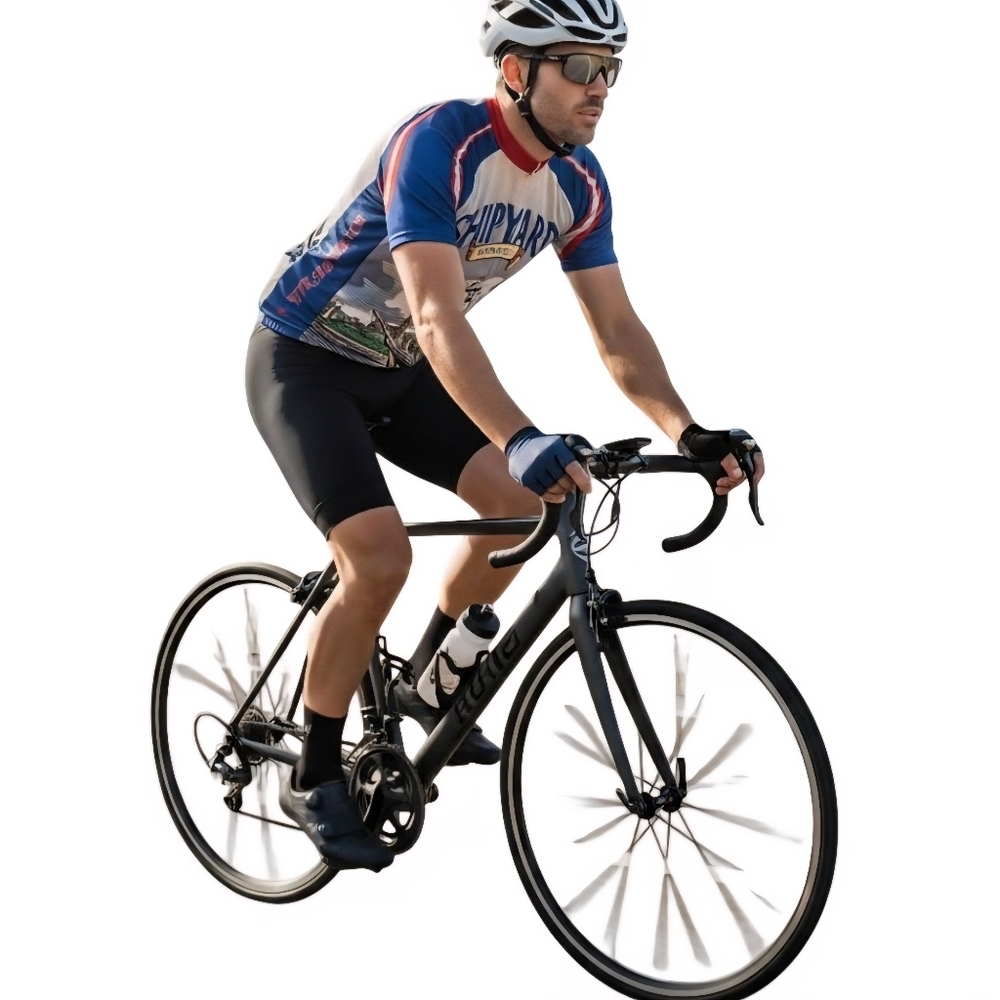 Peak Shipyard Brewing Company Unique Rare Unisex Cycling Jersey Size L